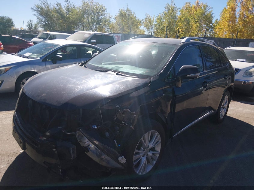 Vin: jtjbc1ba1b2421211, lot: 46833107, lexus rx 450h 20112