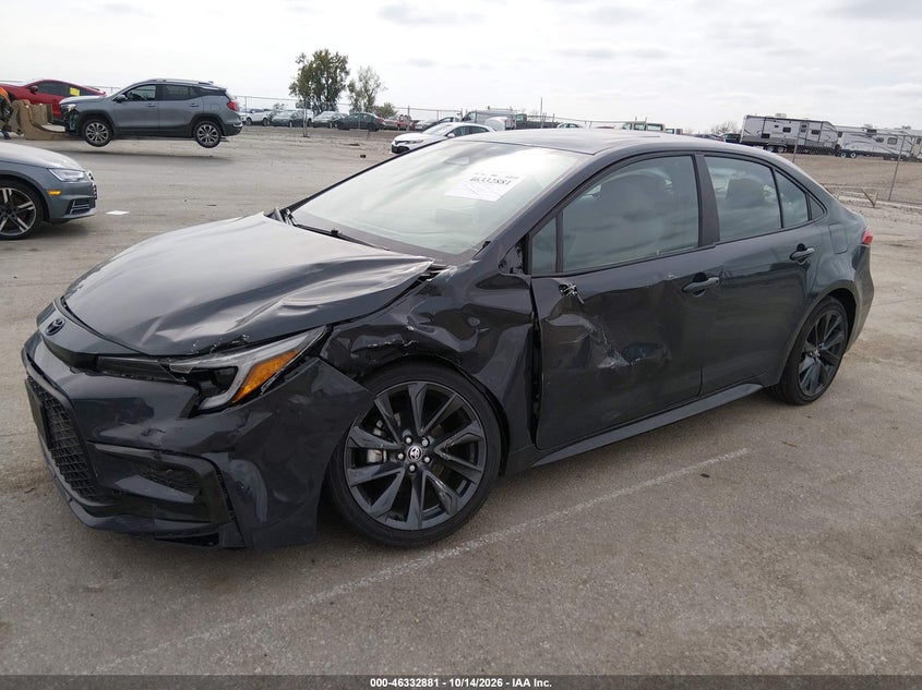2023 Toyota Corolla Se, Left Front, IAAI, VIN 5YFP4MCE6PP164306 — photo 2