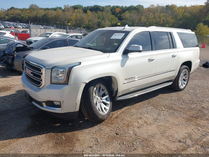 Vin: 1gks2hkc8fr684507, lot: 46833136, gmc yukon xl 1500 slt 20152