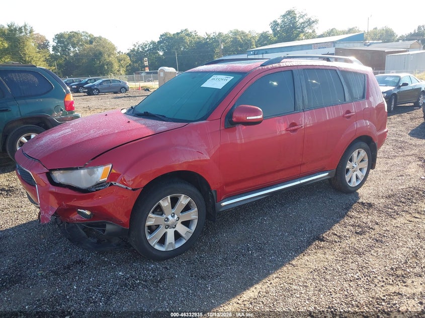 Vin: ja4as3aw9cu027434, lot: 46833188, mitsubishi outlander se 20122