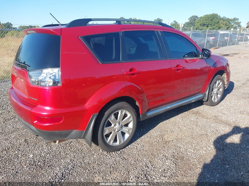 Vin: ja4as3aw9cu027434, lot: 46833188, mitsubishi outlander se 20124