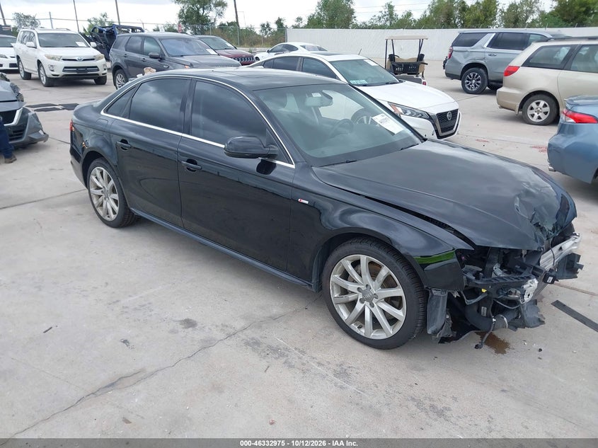 Vin: wauafafl4en021600, lot: 46833228, audi a4 2.0t premium 20141