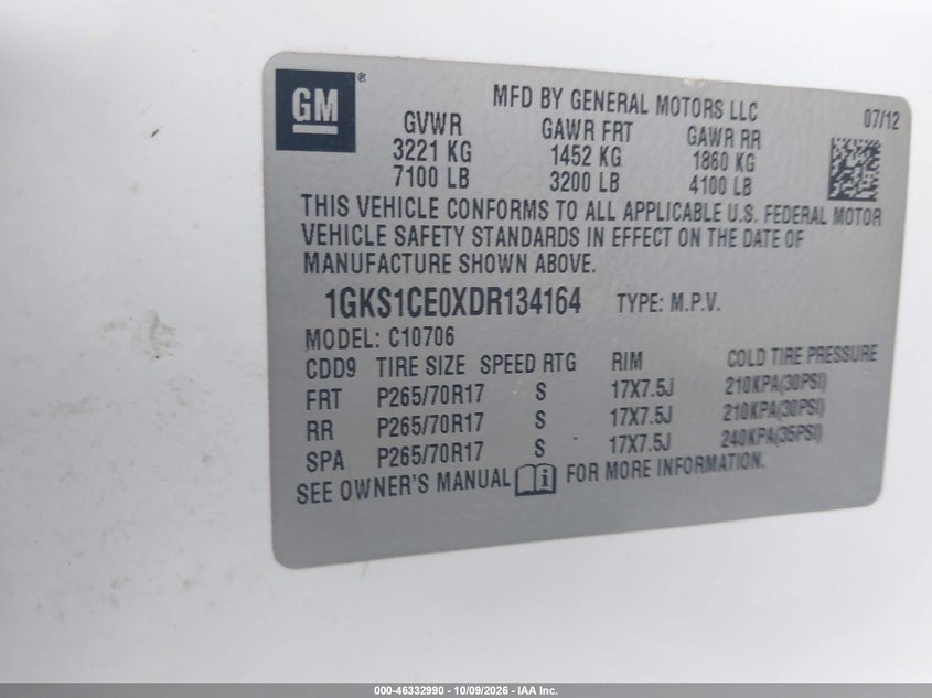 2013 GMC YUKON SLT · Photo 9
