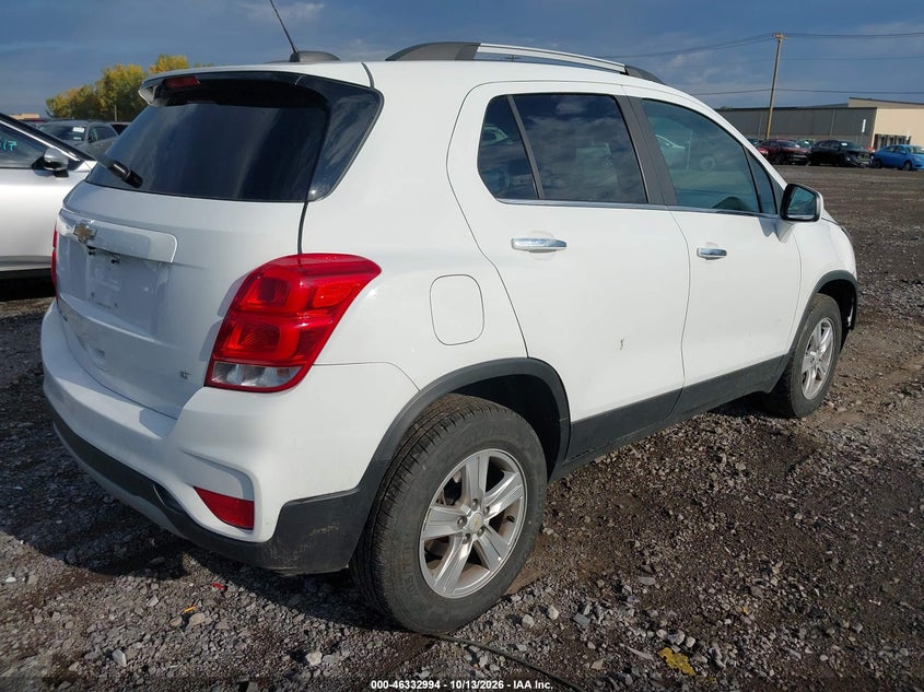 Vin: kl7cjpsb8kb905432, lot: 46833247, chevrolet trax lt 20194