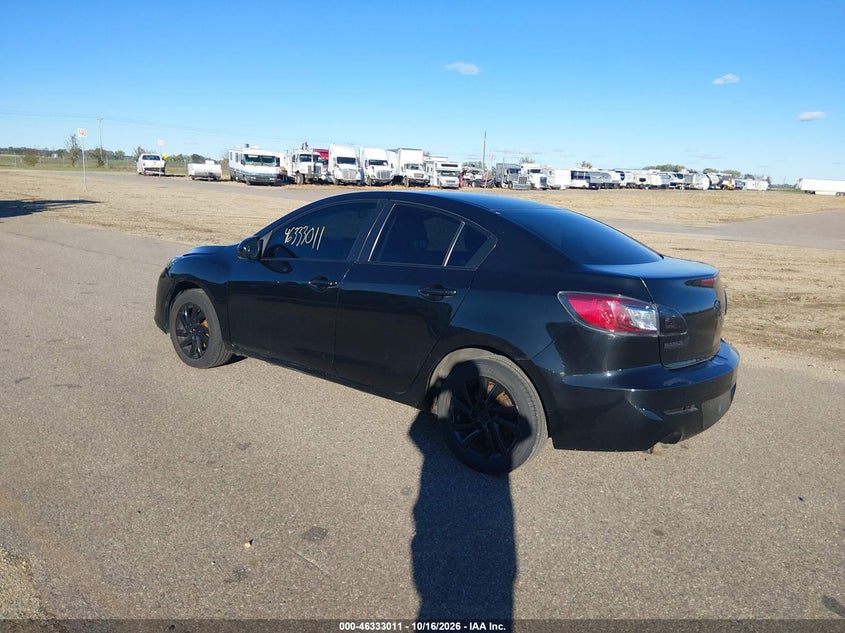 Vin: jm1bl1v74c1603186, lot: 46833264, mazda mazda3 i touring 20123
