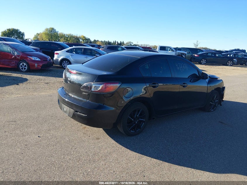Vin: jm1bl1v74c1603186, lot: 46833264, mazda mazda3 i touring 20124