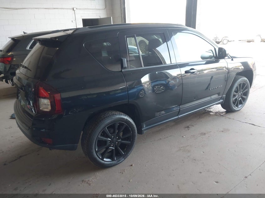 Vin: 1c4njcba6fd250693, lot: 46833268, jeep compass altitude edition 20154