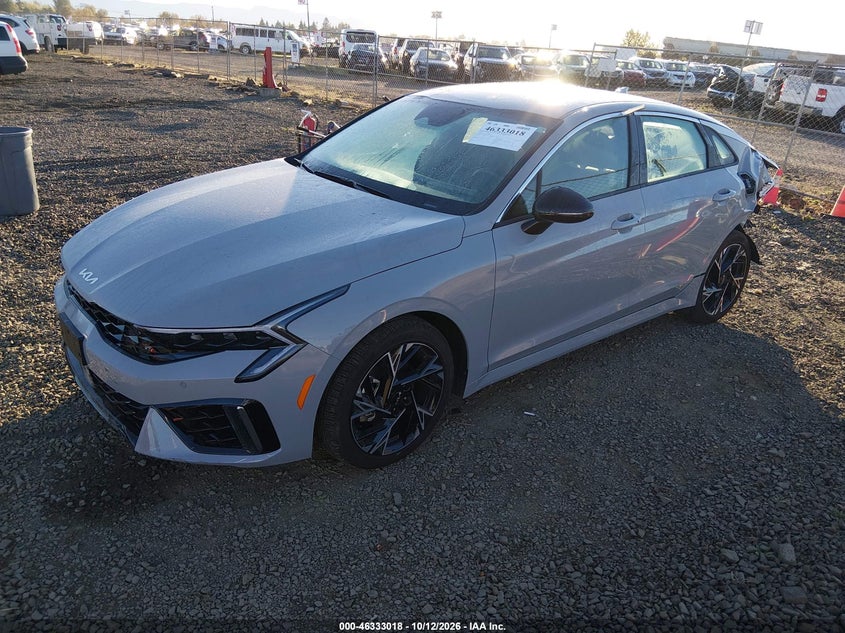 Vin: knag64j73t5481592, lot: 46833271, kia k5 gt-line awd 20262