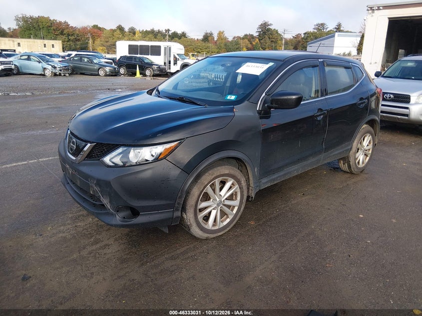 Vin: jn1bj1cr6jw265626, lot: 46833284, nissan rogue sport s 20182