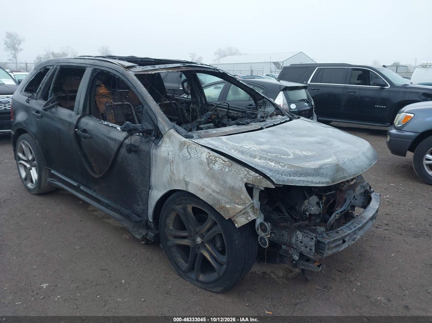 Vin: 2fmdk4ak9eba29355, lot: 46833298, ford edge sport 20141