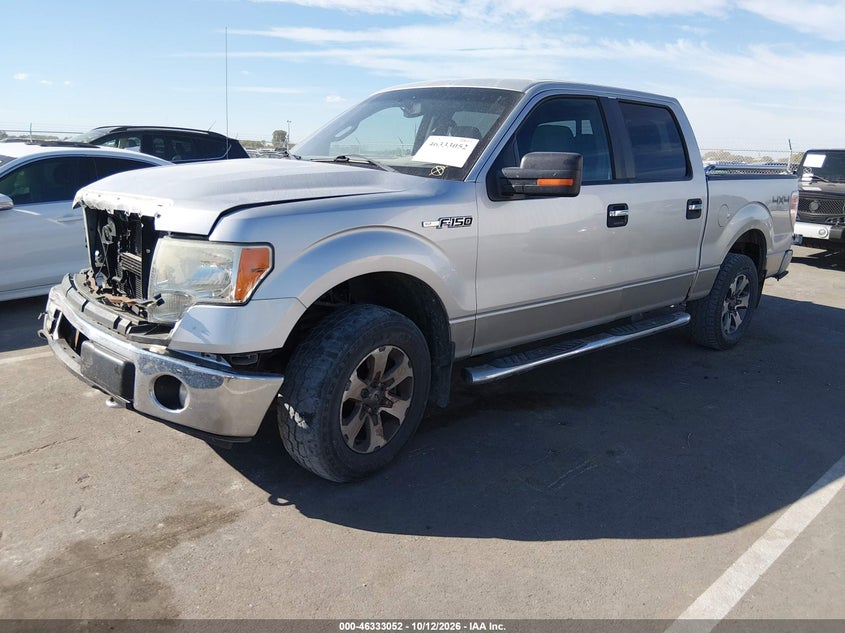 Vin: 1ftfw1ef8bfc49982, lot: 46833305, ford f-150 xlt 20112