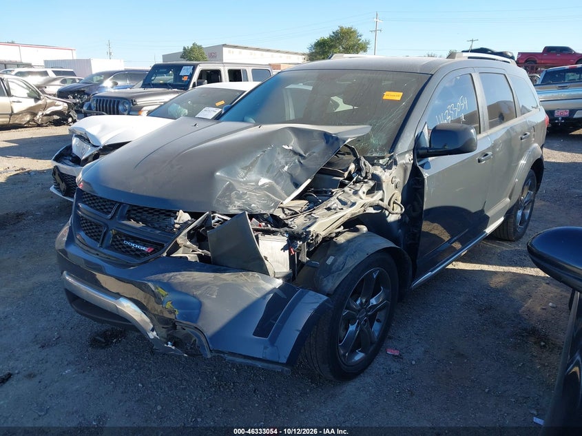 Vin: 3c4pdcgb9ht702683, lot: 46833307, dodge journey crossroad plus 20172