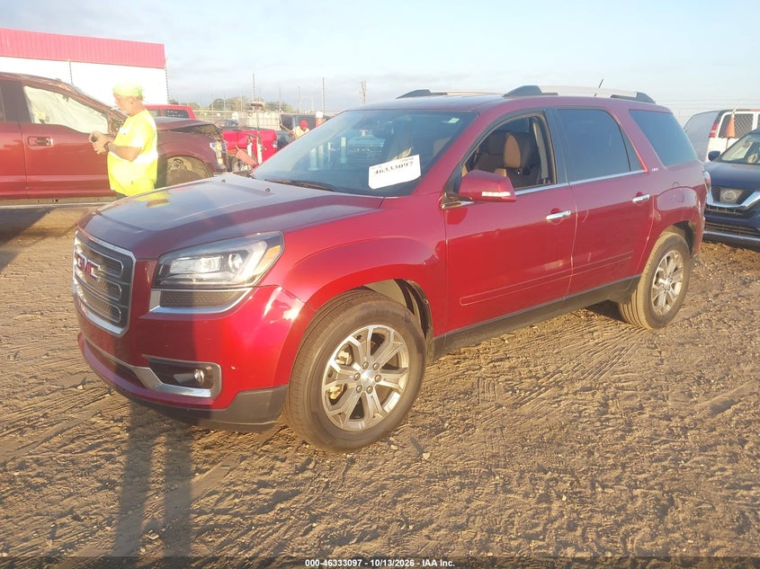 Vin: 1gkkrrkd3fj268499, lot: 46833351, gmc acadia slt-1 20152