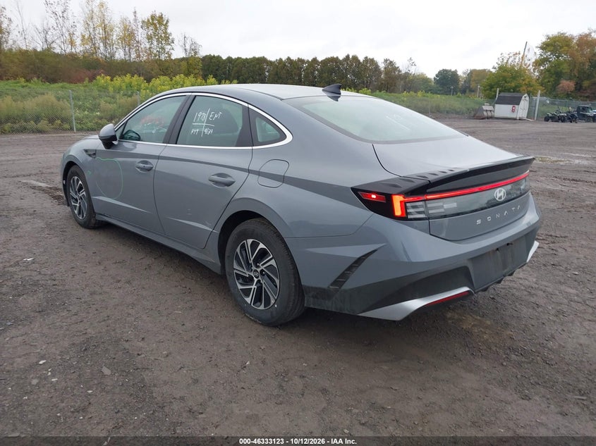Vin: kmhl24jj1ta184848, lot: 46833376, hyundai sonata hybrid blue 20263