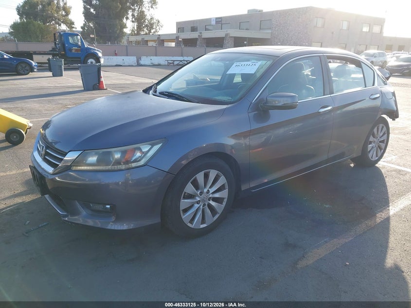 Vin: 1hgcr2f87ea058119, lot: 46833378, honda accord exl 20142