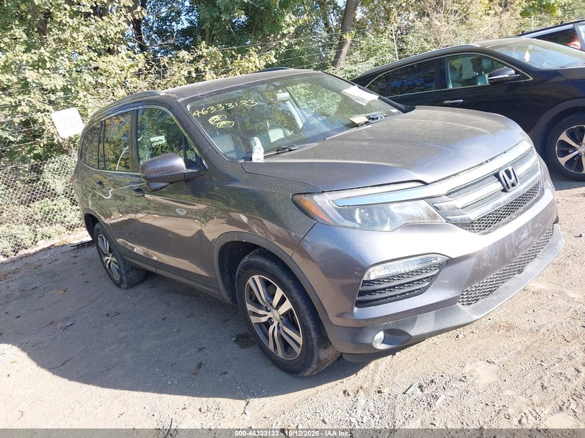 Vin: 5fnyf6h56hb012218, lot: 46833386, honda pilot ex-l 20171