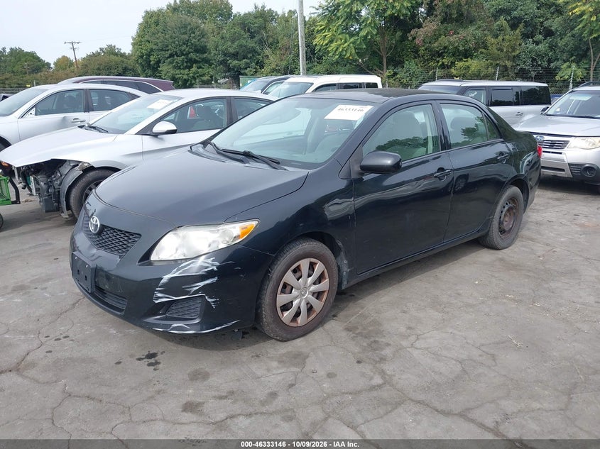 Vin: 2t1bu4ee3ac244516, lot: 46833399, toyota corolla le 20102