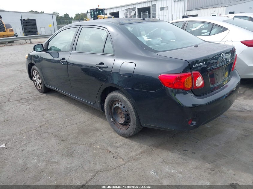 Vin: 2t1bu4ee3ac244516, lot: 46833399, toyota corolla le 20103