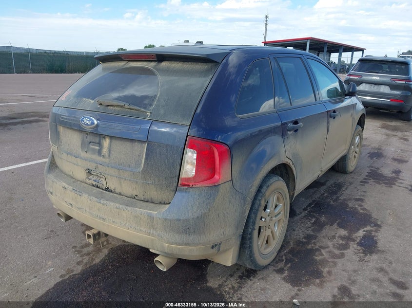 Vin: 2fmdk3gc9bbb14721, lot: 46833408, ford edge se 20114