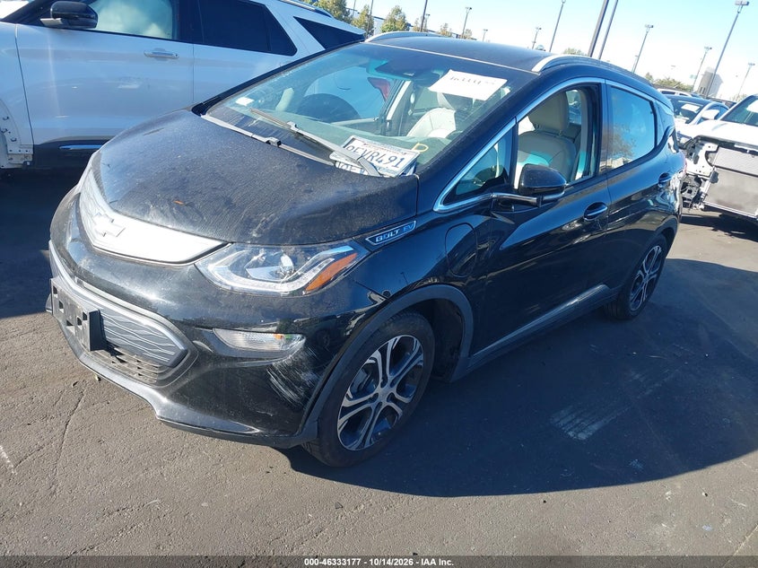 2018 Chevrolet Bolt Ev Premier, Left Front, IAAI, VIN 1G1FX6S07J4137493 — photo 2