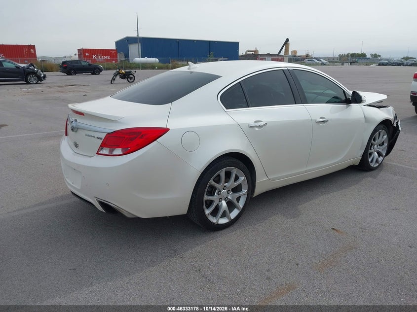 Vin: 2g4gv5gv5d9248489, lot: 46833431, buick regal gs 20134