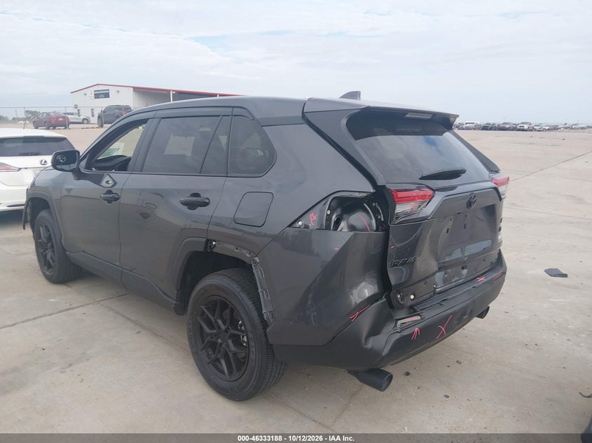 Vin: 2t3h1rfv5sw382242, lot: 46833441, toyota rav4 le 20253