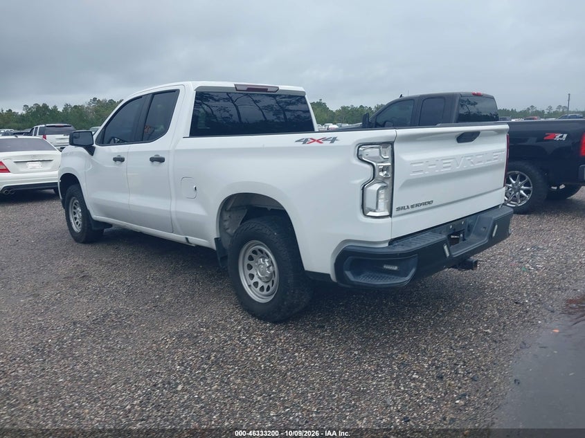 Vin: 1gcryaefxkz349779, lot: 46833453, chevrolet silverado 1500 work truck 20193