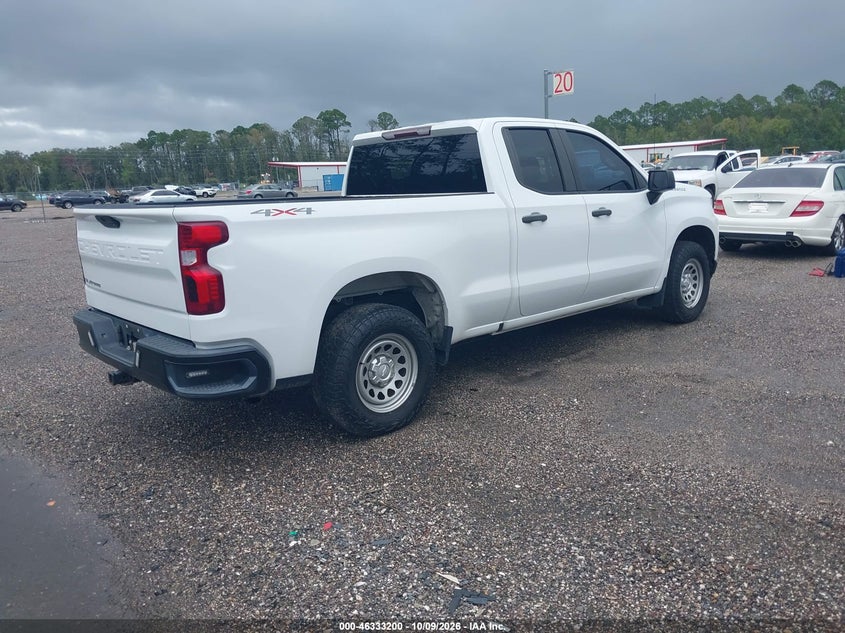 Vin: 1gcryaefxkz349779, lot: 46833453, chevrolet silverado 1500 work truck 20194