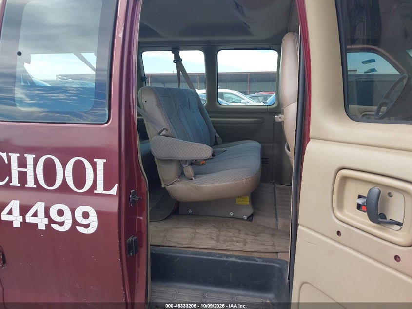 CHEVROLET EXPRESS 2002 VIN 1GAHG39R421206459