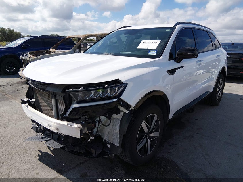 2021 Kia Sorento Ex, All Over, IAAI, VIN 5XYRHDLF0MG059718 — photo 2