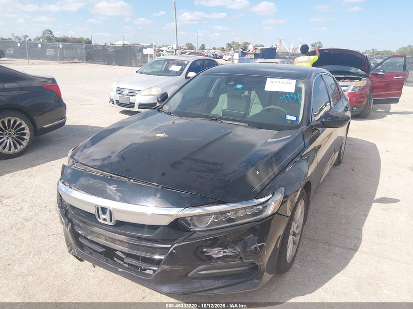 Vin: 1hgcv1f15ja239366, lot: 46833473, honda accord lx 20182
