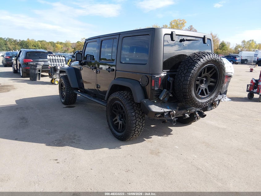Vin: 1c4hjwdg1hl547444, lot: 46833476, jeep wrangler unlimited sport 4x4 20173