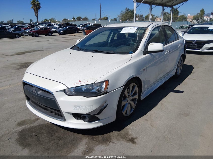 Vin: ja32u8fwxeu010556, lot: 46833477, mitsubishi lancer gt 20142