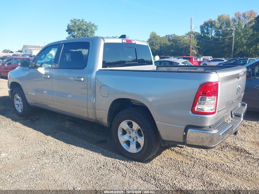Vin: 1c6rrffgxnn402114, lot: 46833512, ram 1500 big horn  4x4 5'7 box 20223