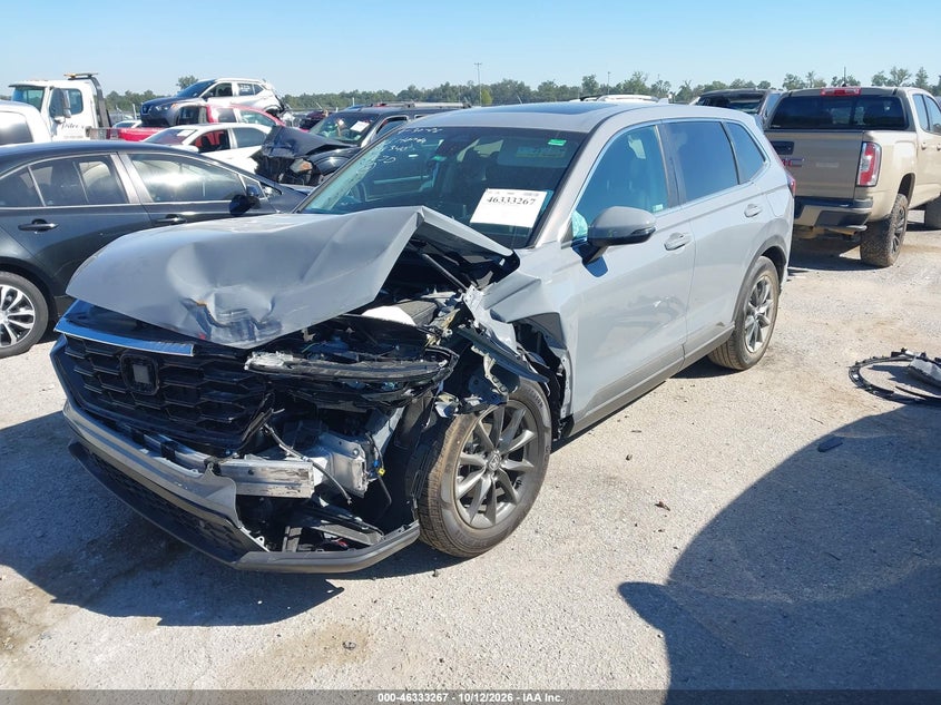 Vin: 5j6rs3h70tl018340, lot: 46833520, honda cr-v ex-l 2wd 20262