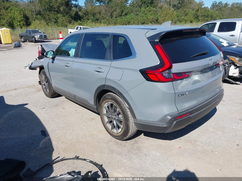 Vin: 5j6rs3h70tl018340, lot: 46833520, honda cr-v ex-l 2wd 20263
