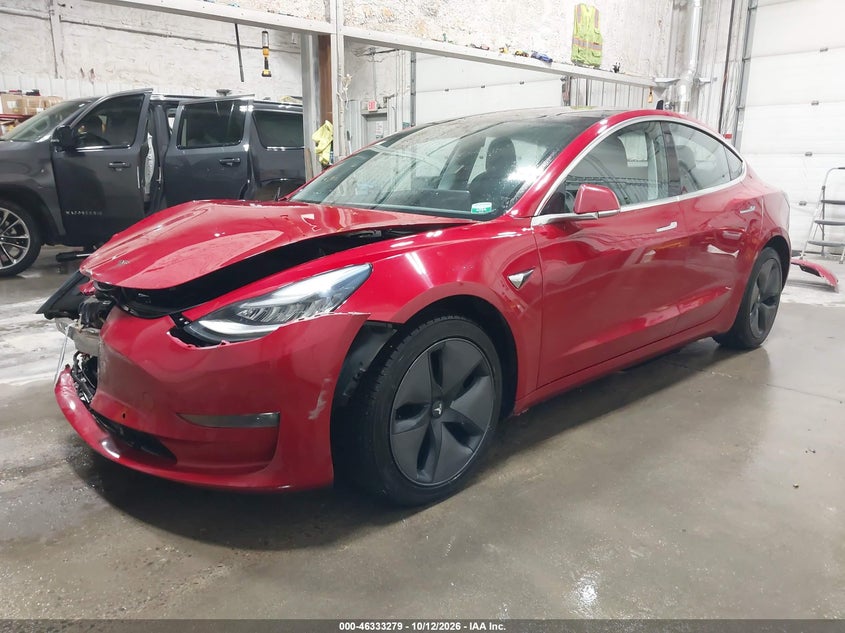 Vin: 5yj3e1ea0jf046081, lot: 46833532, tesla model 3 long range/mid range 20182