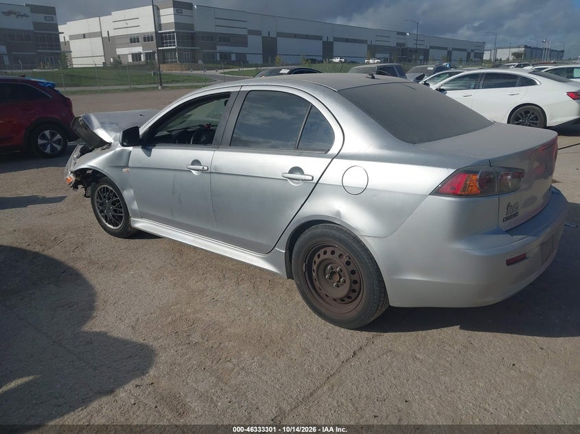 Vin: ja32u2fu6bu003076, lot: 46833554, mitsubishi lancer es 20113