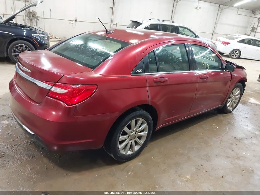 Vin: 1c3ccbbb1dn674041, lot: 46833574, chrysler 200 touring 20134