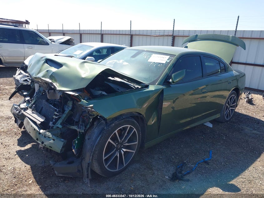 Vin: 2c3cdxct8nh166743, lot: 46833601, dodge charger r/t 20222