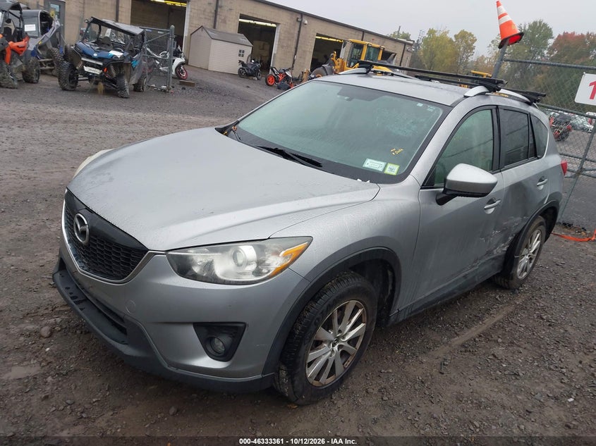 Vin: jm3ke4ce8d0142361, lot: 46833614, mazda cx-5 touring 20132