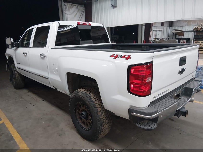 Vin: 1gc1ktey0kf189991, lot: 46833628, chevrolet silverado 2500hd ltz 20193