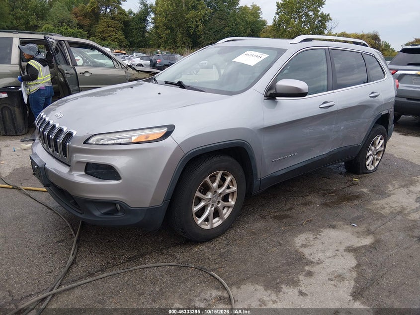 2014 Jeep Cherokee Latitude, Левый бок, IAAI, VIN 1C4PJMCS4EW226885 — фото 2