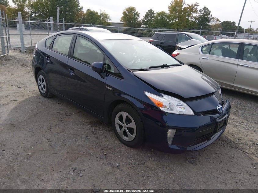 Vin: jtdkn3du3f2004193, lot: 46833663, toyota prius two 20151