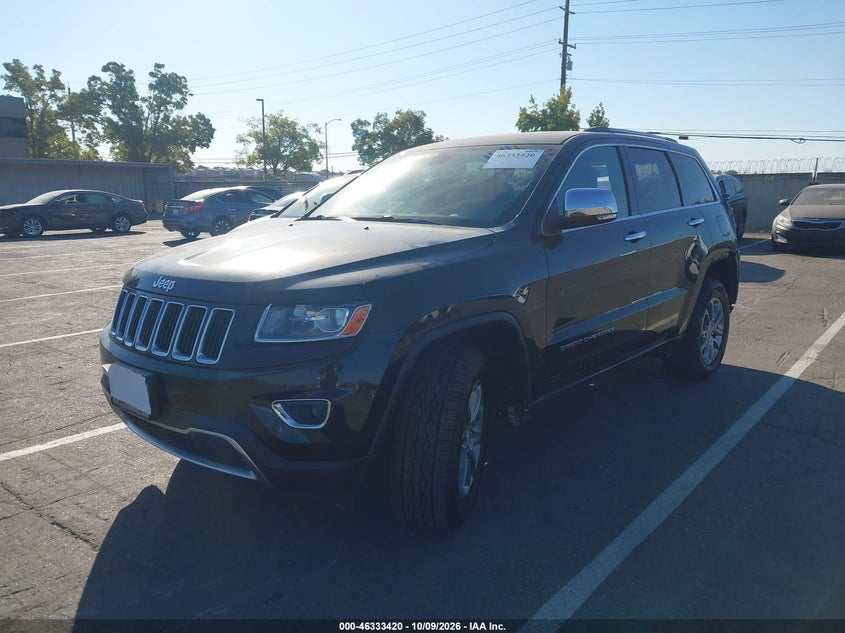 Vin: 1c4rjebg0ec207053, lot: 46833673, jeep grand cherokee limited 20142