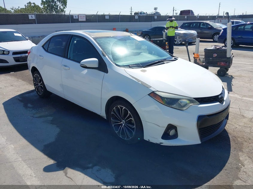Vin: 5yfburhexgp430443, lot: 46833690, toyota corolla s premium 20161