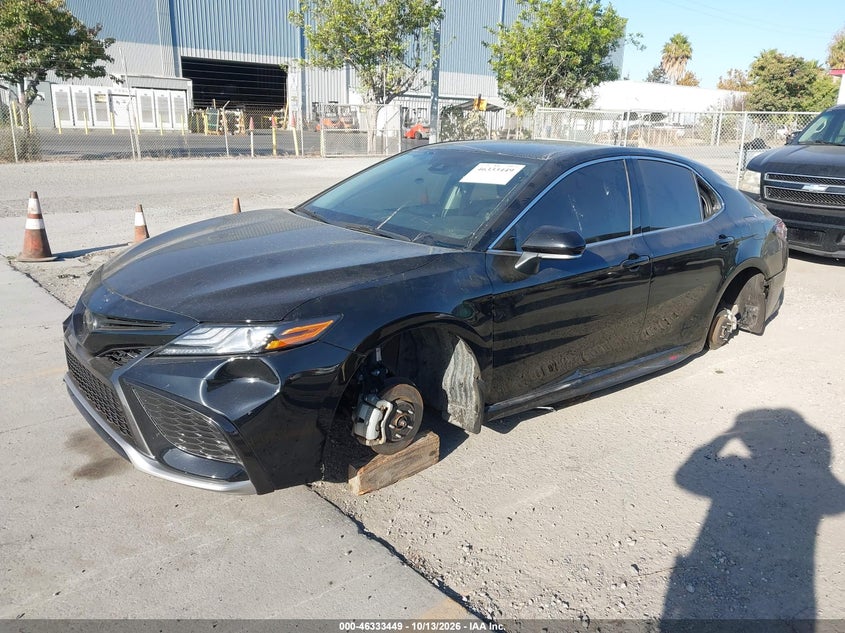 2023 Toyota Camry Xse, Front End, IAAI, VIN 4T1K61AKXPU823496 — photo 2