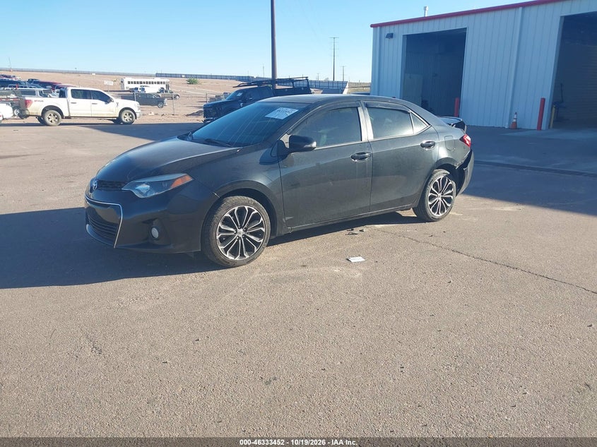 Vin: 2t1burhe0ec088692, lot: 46833705, toyota corolla s plus 20142