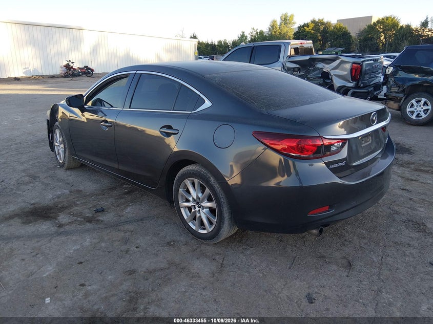 Vin: jm1gj1u52g1452138, lot: 46833708, mazda mazda6 i sport 20163