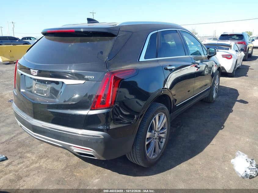 Vin: 1gykncrs5lz206117, lot: 46833712, cadillac xt5 fwd premium luxury 20204